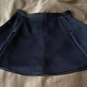 Madewell Midnight Blue Circle Skirt